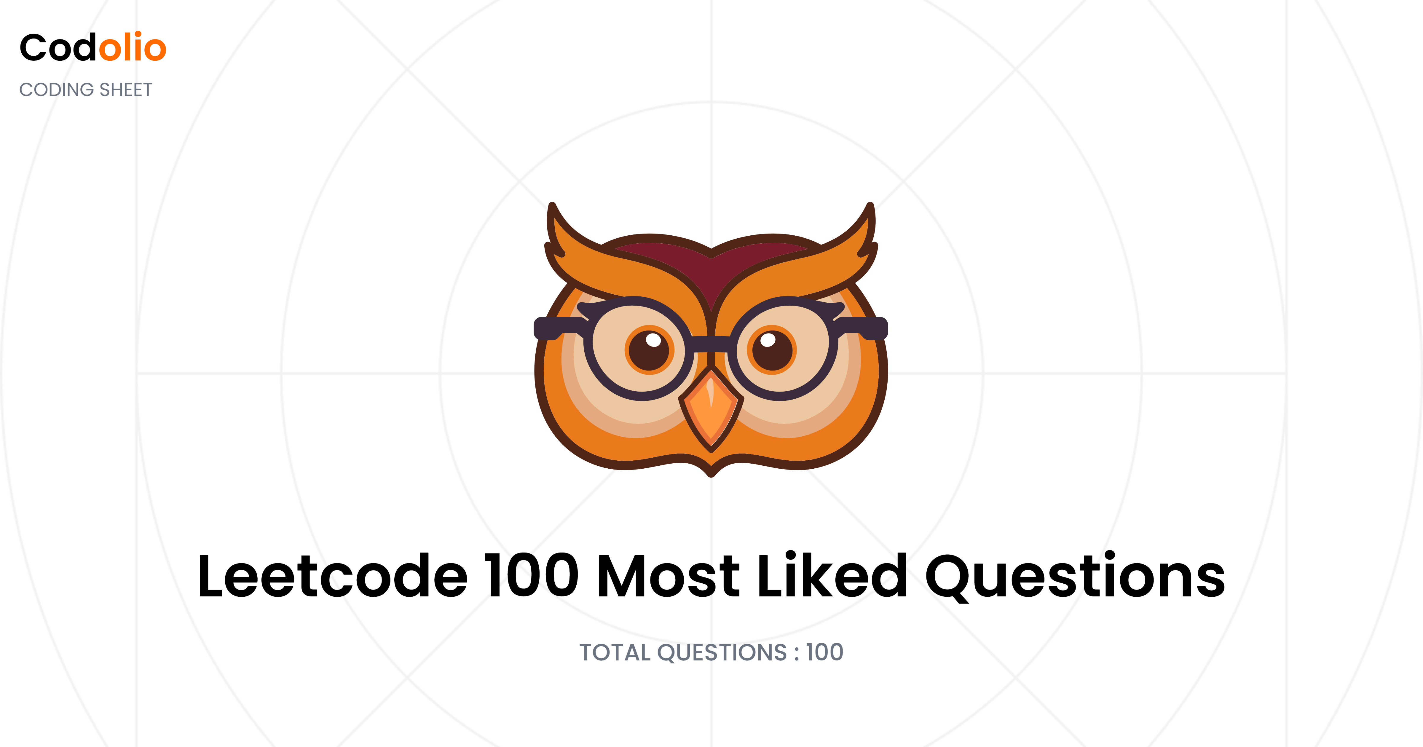 Leetcode 100 Most Liked Questions | Codolio
